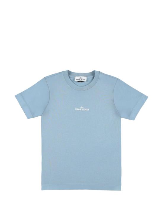 26SS [키즈] 스톤 아일랜드 티셔츠 L1S162100011 S0369V004A DUST BLUE - STONE ISLAND
