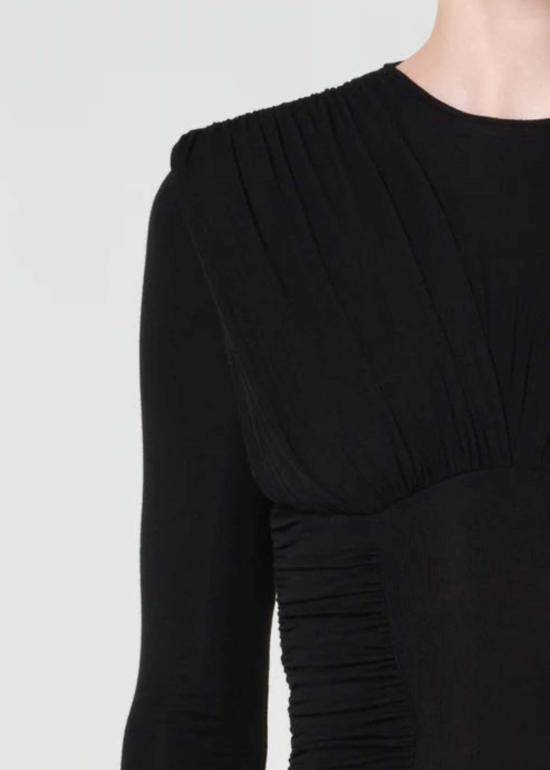  에이골디 숏 원피스 아골드 아비 드레스 블랙 - AGOLDE