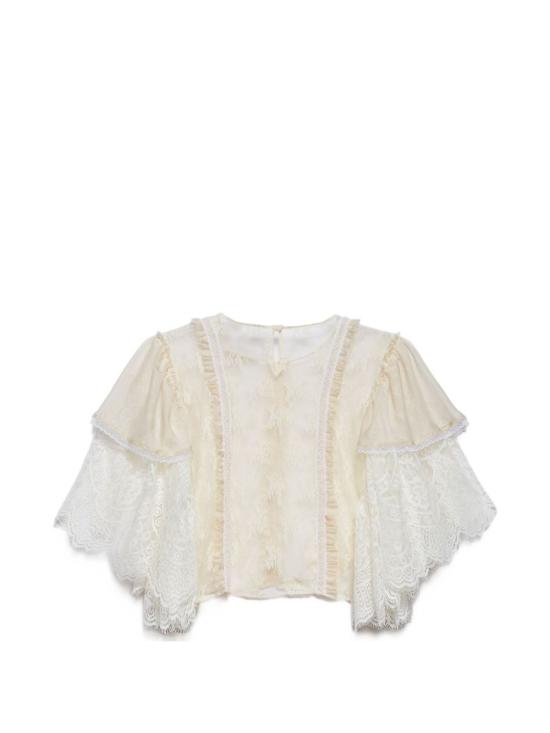 26SS 아니예 바이 긴팔 티셔츠 185084 02485 White - ANIYE BY