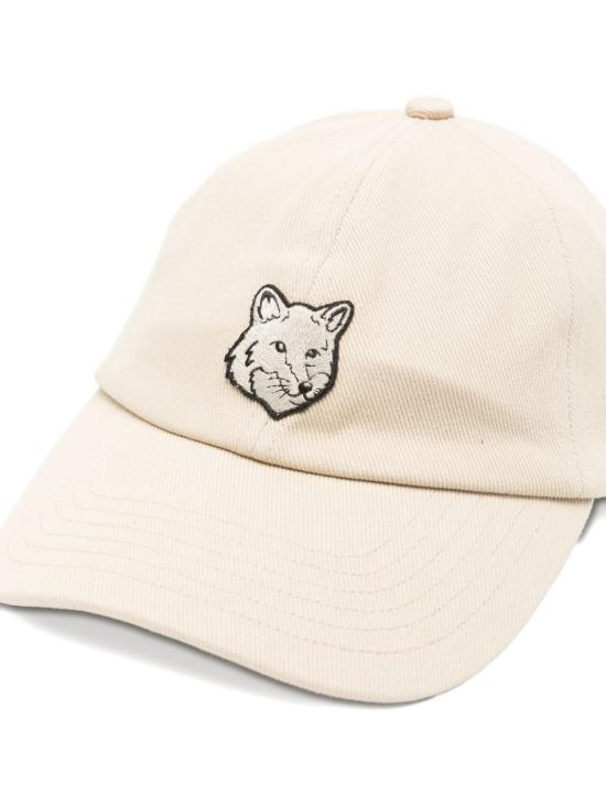 26SS 메종키츠네 볼드 폭스 헤드 6P 캡 MM06104W W00960450 Tea leaf - MAISON KITSUNE
