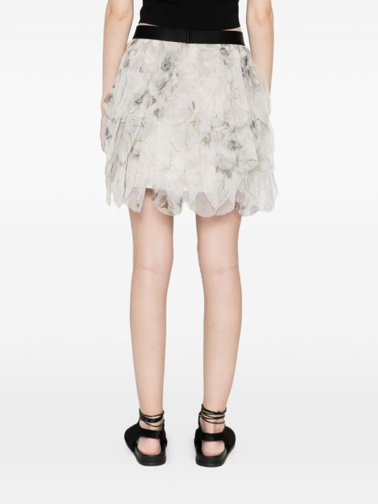 26SS 막스마라 숏 스커트 2611101283600MXSTALCO 002 Grey - MAX MARA