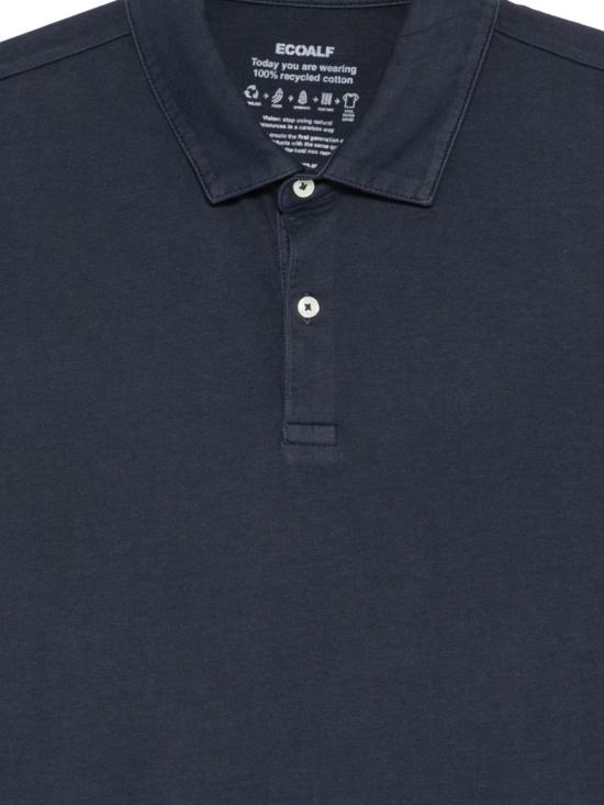 26SS 에콜프 폴로 티셔츠 MCMGAPOTHEO00831S26 161 Blue - ECOALF