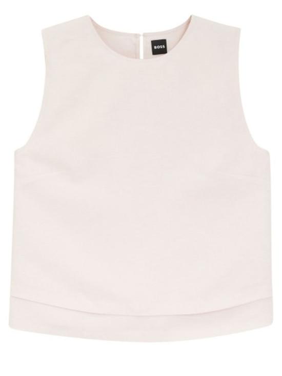 26SS 보스 민소매 티셔츠 50558467 680 Rosa