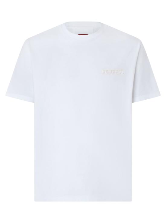 26SS 페라리 반팔 티셔츠 50847 WHT White