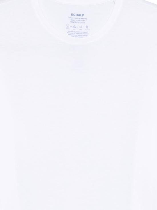 26SS 에콜프 반팔 티셔츠 MCMGATSLIMBE0824S26 000 Bianco - ECOALF
