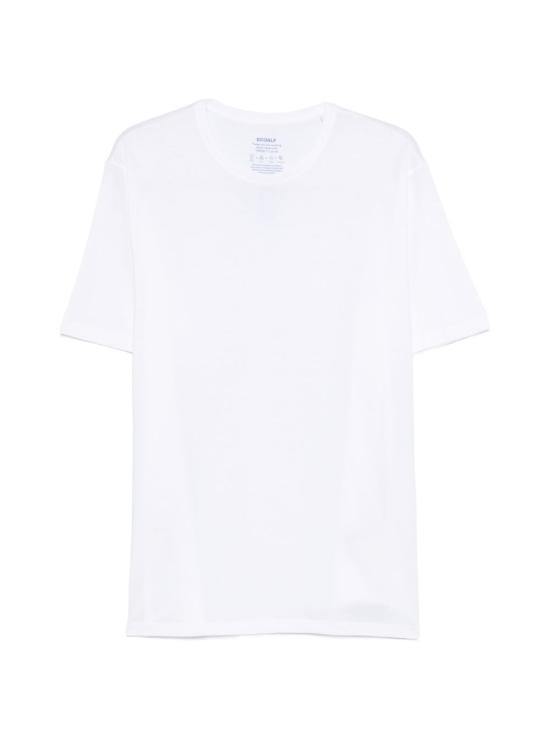 26SS 에콜프 반팔 티셔츠 MCMGATSLIMBE0824S26 000 Bianco