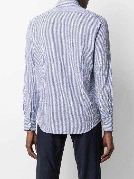 26SS 데펄루 긴팔 셔츠 JEPP SEERSUKER02 Blue - DEPERLU