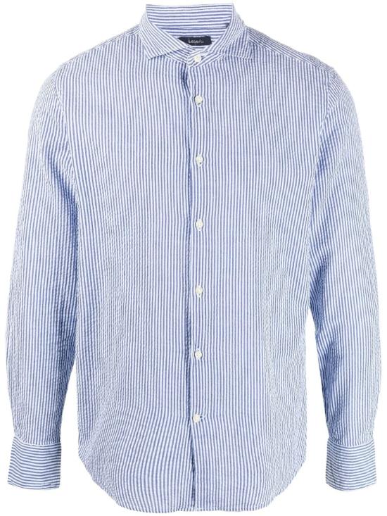 26SS 데펄루 긴팔 셔츠 JEPP SEERSUKER02 Blue