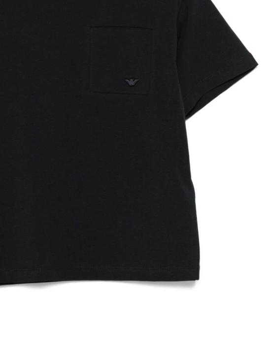 26SS [키즈] 엠포리오 아르마니 티셔츠 EB001318 AF21808UB118 Blue - EMPORIO ARMANI