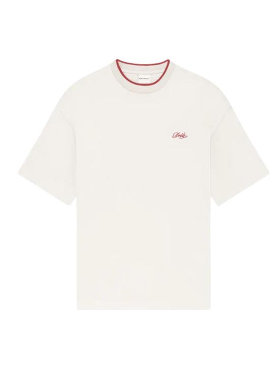 26SS 드롤드무슈 반팔 티셔츠 KTS318 CO248OFFWHITE White