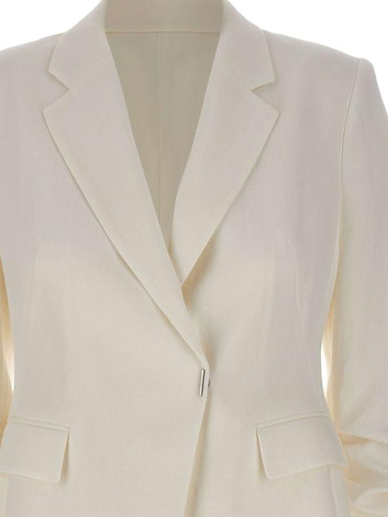 26SS 보스 수트 자켓 50557249 100 Bianco - BOSS