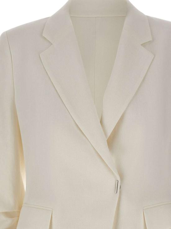 26SS 보스 수트 자켓 50557249 100 Bianco - BOSS