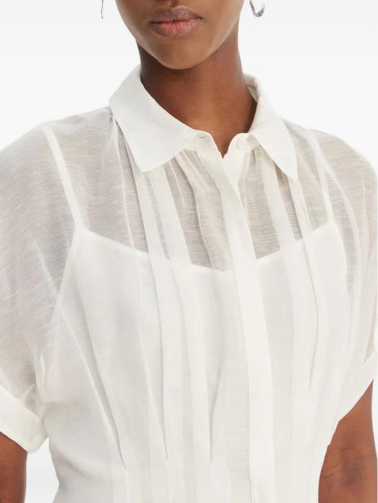 26SS 보스 미디 원피스 50559733 100 White - BOSS