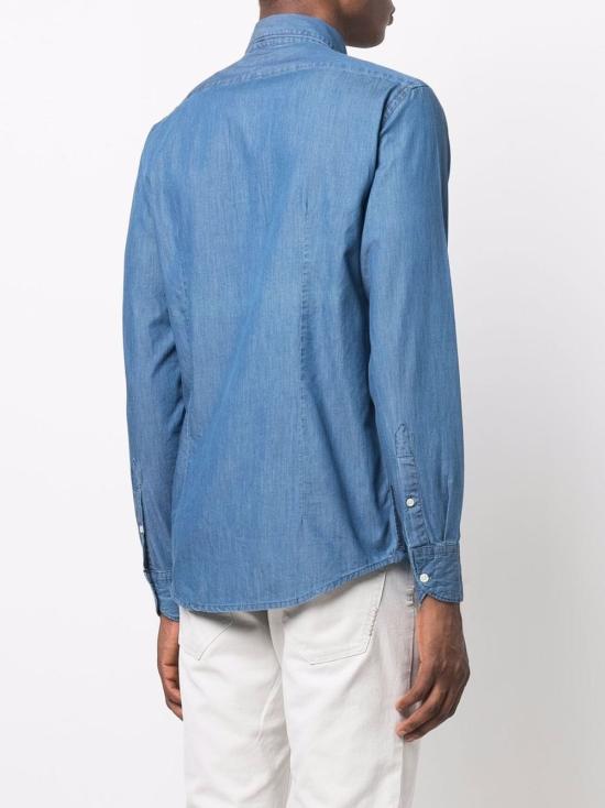 26SS 데펄루 긴팔 셔츠 NELSON DENIM02 Denim scuro - DEPERLU