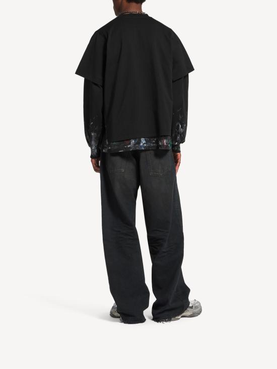 26SS 발렌시아가 데님 팬츠 868319 TQW562279 Black - BALENCIAGA