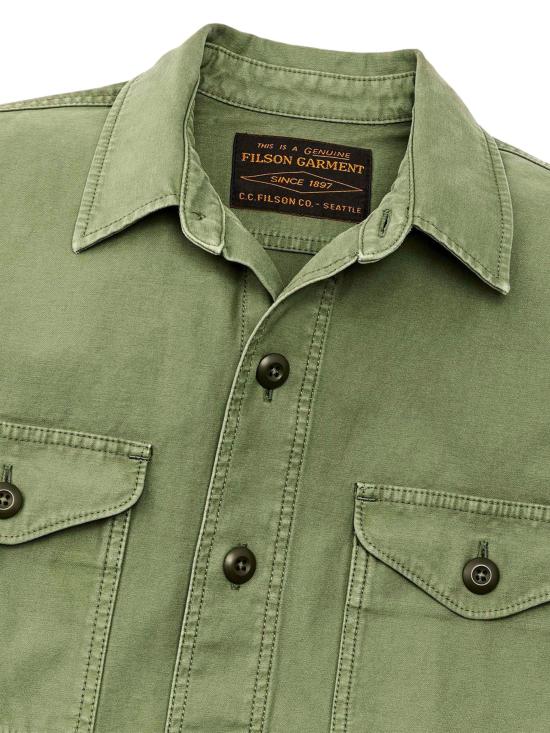 26SS 필슨 긴팔 셔츠 FMOSH0015 391 Green - FILSON