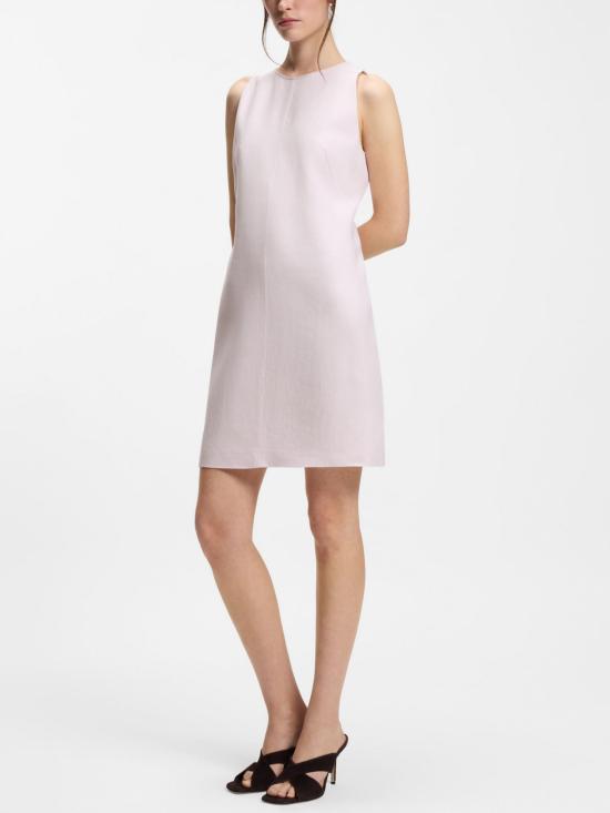 26SS 보스 숏 원피스 50557447 680 Pink - BOSS