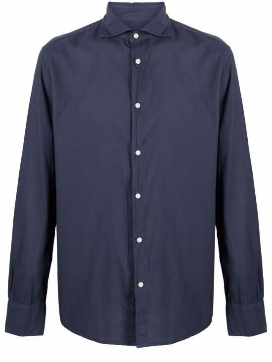 26SS 데펄루 긴팔 셔츠 LEON MUSSOLA08 Blue