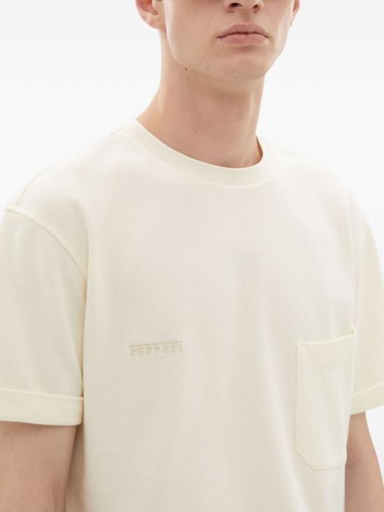 26SS 페라리 반팔 티셔츠 49936 AVEN Beige - FERRARI