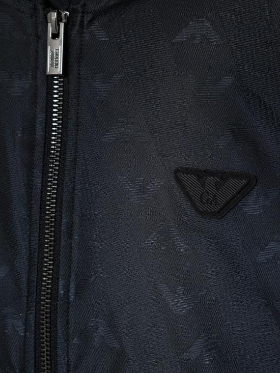 26SS [키즈] 엠포리오 아르마니 캐주얼 자켓 EB000922 AF20711UB118 Blue - EMPORIO ARMANI