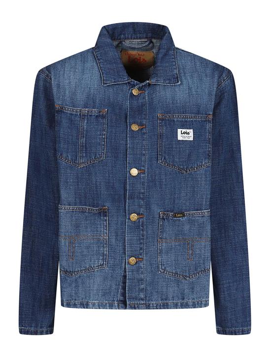 26SS 이오이스 데님 자켓 3515 7917STONE Blue