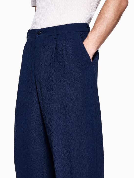 26SS 조르지오 아르마니 스트레이트 팬츠 GM000922 TE14497UB115 Blue - GIORGIO ARMANI