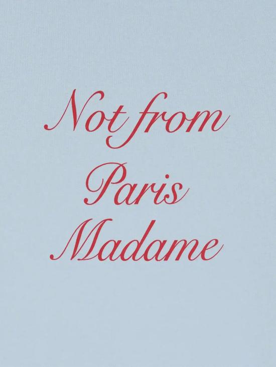 26SS 드롤드무슈 반팔 티셔츠 KTS209 CO002LIGHTBLUE Clear Blue - DROLE DE MONSIEUR