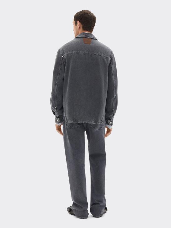 26SS 페라리 데님 팬츠 50875 GGRE Grey - FERRARI