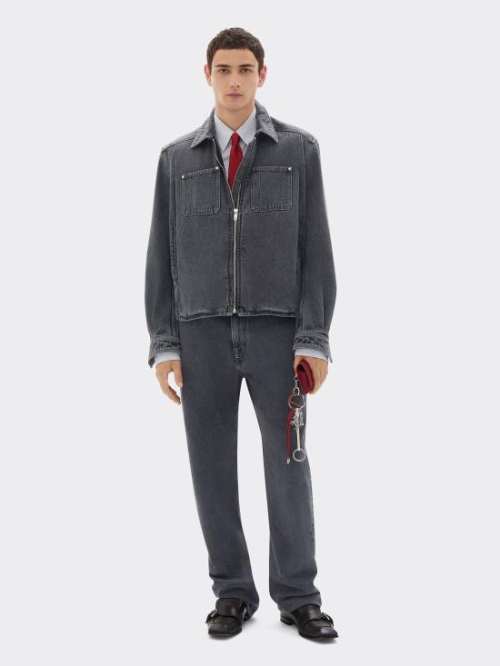 26SS 페라리 데님 팬츠 50875 GGRE Grey - FERRARI