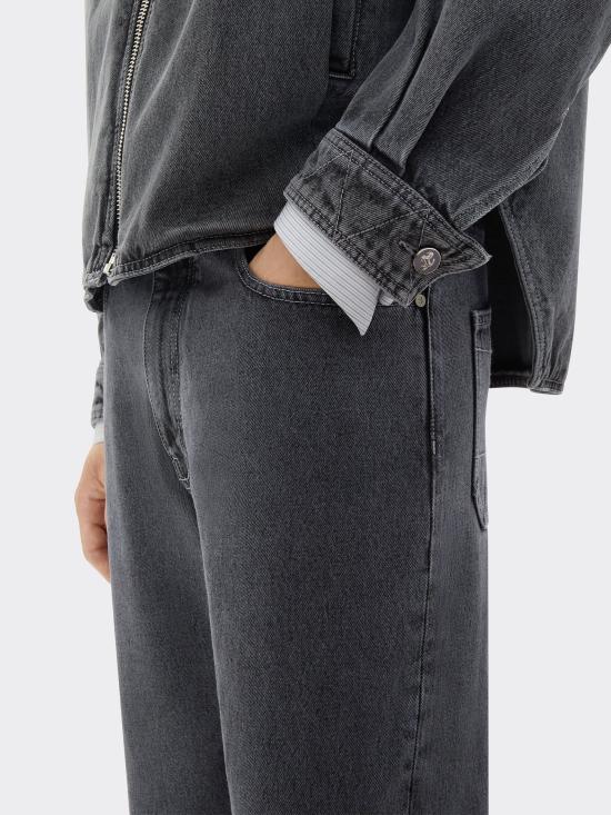 26SS 페라리 데님 팬츠 50875 GGRE Grey - FERRARI