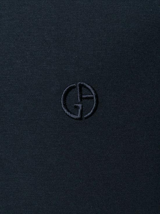 26SS 조르지오 아르마니 반팔 티셔츠 3GST52 SJP4ZUBSG Blue - GIORGIO ARMANI