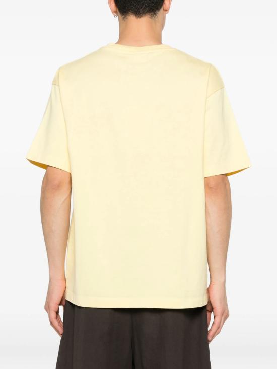 26SS 드롤드무슈 반팔 티셔츠 KTS316 CO248LIGHTYELLOW Yellow - DROLE DE MONSIEUR