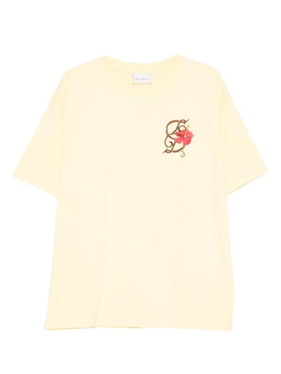 26SS 드롤드무슈 반팔 티셔츠 KTS316 CO248LIGHTYELLOW Yellow