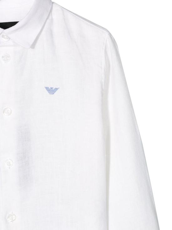 26SS [키즈] 엠포리오 아르마니 셔츠 8N4CJ9 3NEEZ0100 White - EMPORIO ARMANI