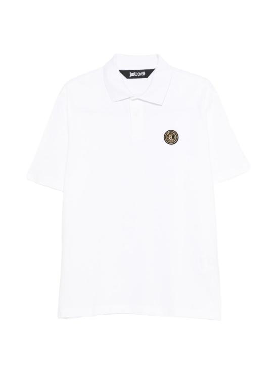 26SS 저스트까발리 폴로 티셔츠 80OAGT27 CJ506003 White