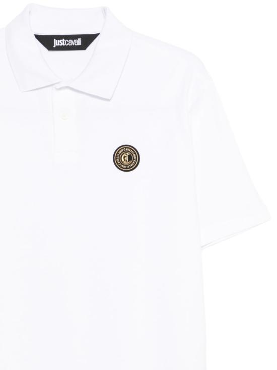 26SS 저스트까발리 폴로 티셔츠 80OAGT27 CJ506003 White - JUST CAVALLI