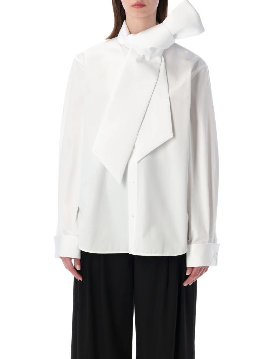 26SS 생로랑 블라우스 865302Y1H48 9000 Bianco