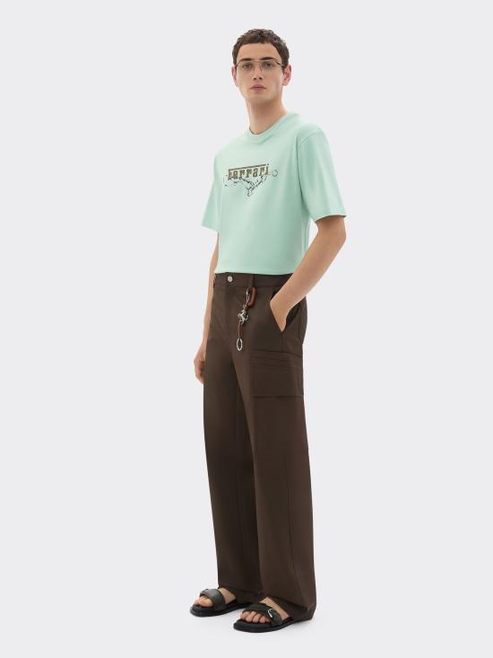 26SS 페라리 반팔 티셔츠 50838 VRGR Green - FERRARI