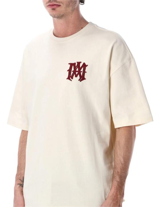  아미리 반팔 티셔츠 할리우드 티셔츠 아이보리 - AMIRI