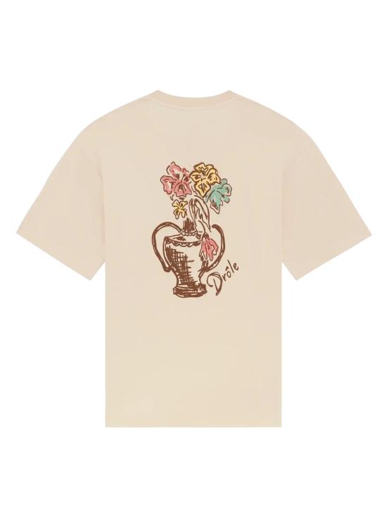 26SS 드롤드무슈 반팔 티셔츠 KTS308 CO002SAND Beige - DROLE DE MONSIEUR