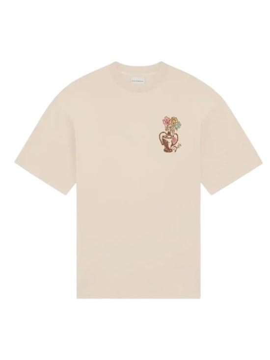 26SS 드롤드무슈 반팔 티셔츠 KTS308 CO002SAND Beige