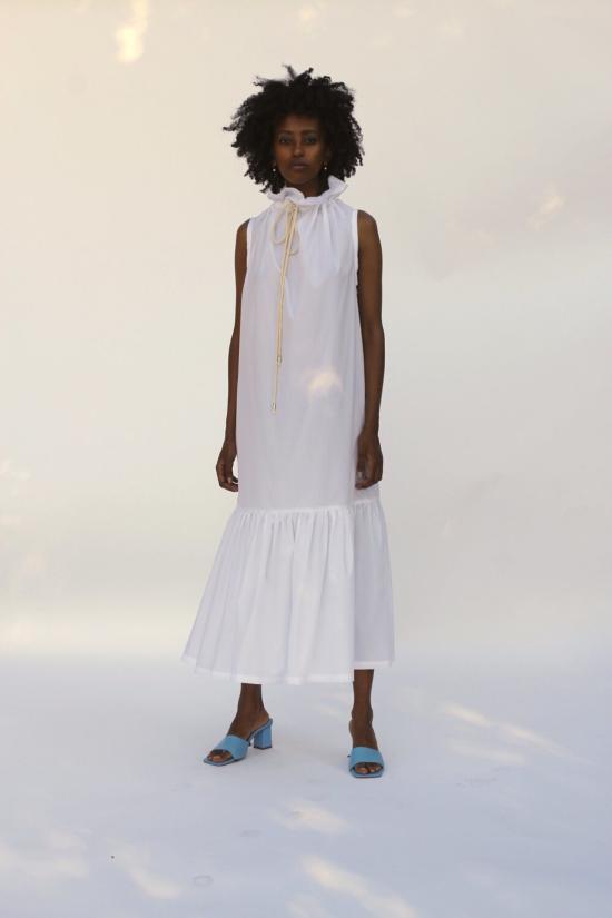  DÉSIRÉEKLEIN 롱 원피스 Desiréeklein 드로우스트링 넥 Myrna 드레스