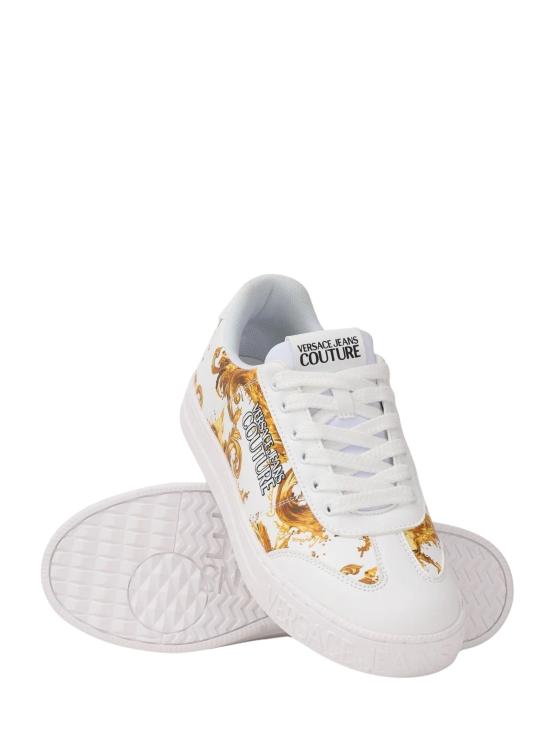 26SS 베르사체 스니커즈 80YA3SK6 ZSE04G03 White - VERSACE