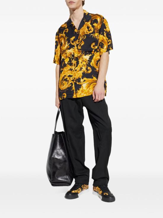 26SS 베르사체 스니커즈 80YA3SK6 ZSE04G89 Black - VERSACE