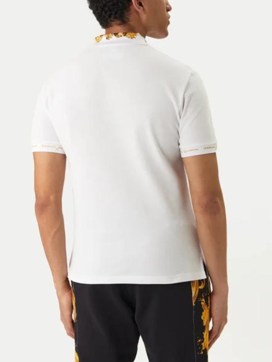 26SS 베르사체 폴로 티셔츠 80GAGT12 CJ01TG03 White - VERSACE