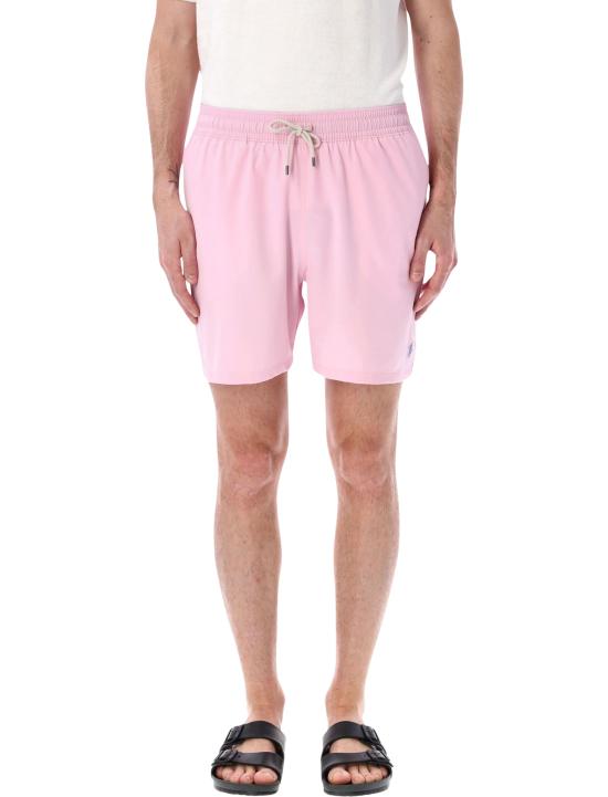 26SS 폴로 랄프로렌 포니 자수 스윔 쇼츠 710957782 511 CARAMEL PINK