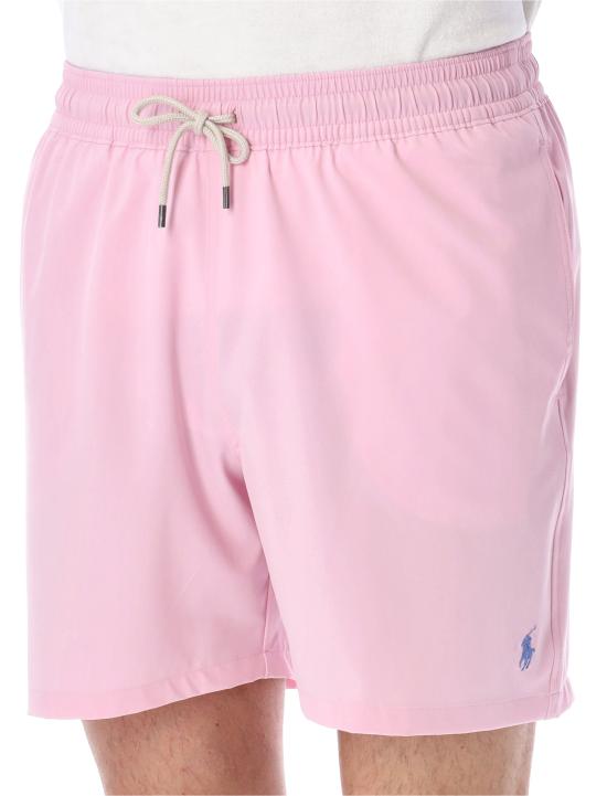 26SS 폴로 랄프로렌 포니 자수 스윔 쇼츠 710957782 511 CARAMEL PINK - POLO RALPH LAUREN