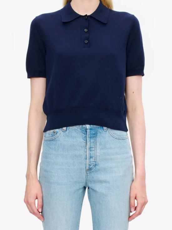 26SS 아페쎄 폴로 티셔츠 COHNW F23484IAK Blue - A.P.C.