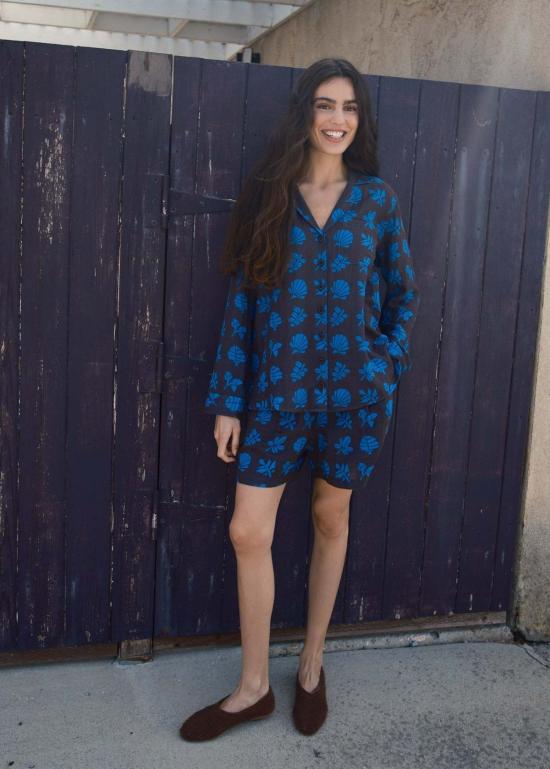  에이스 앤 지그 블라우스 에이스 & 지그 디에고 셔츠 자바 - ACE & JIG