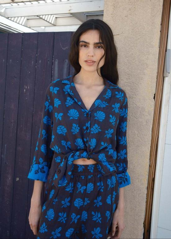  에이스 앤 지그 블라우스 에이스 & 지그 디에고 셔츠 자바